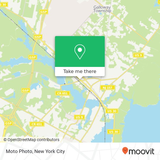 Mapa de Moto Photo