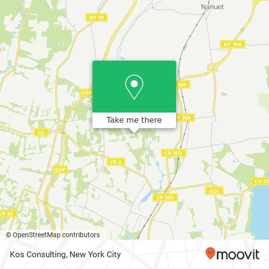 Mapa de Kos Consulting