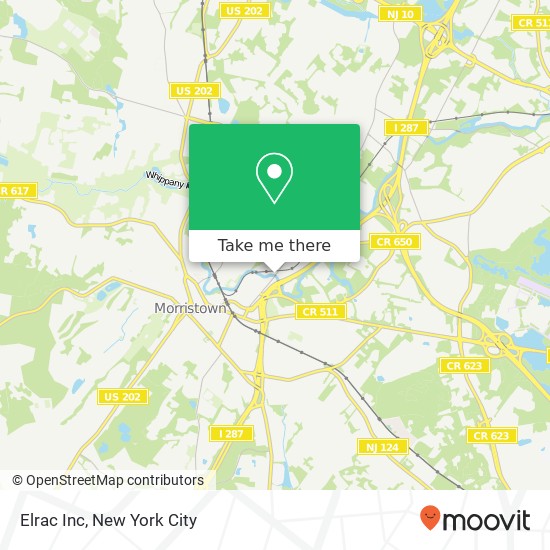 Elrac Inc map