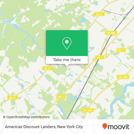 Mapa de Americas Discount Lenders