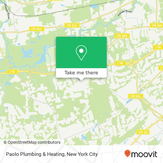 Paolo Plumbing & Heating map