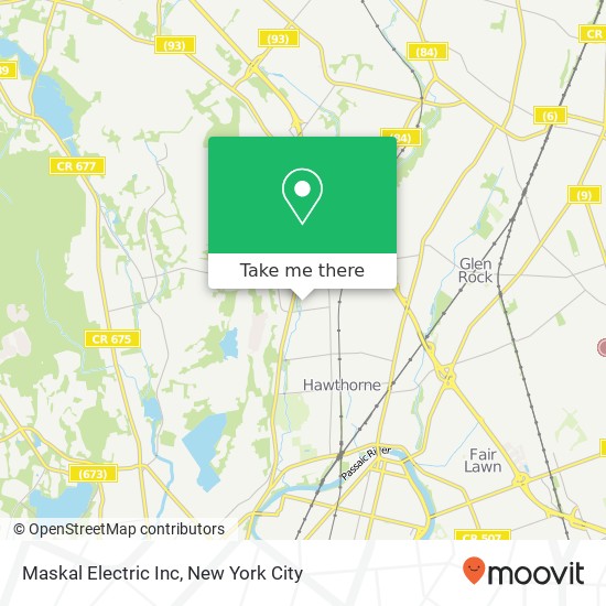 Maskal Electric Inc map
