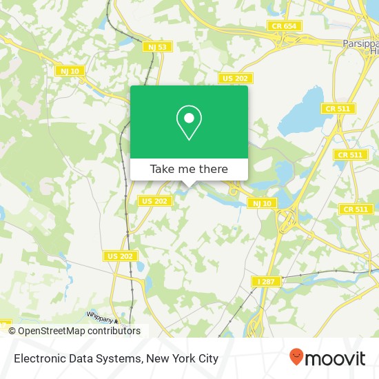 Mapa de Electronic Data Systems