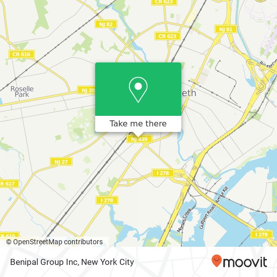 Benipal Group Inc map