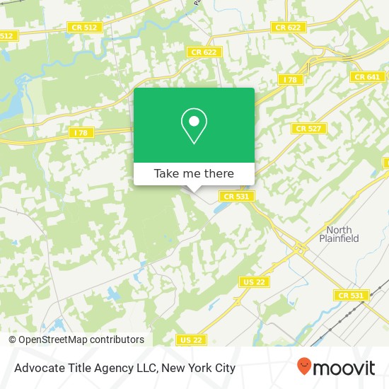 Advocate Title Agency LLC map