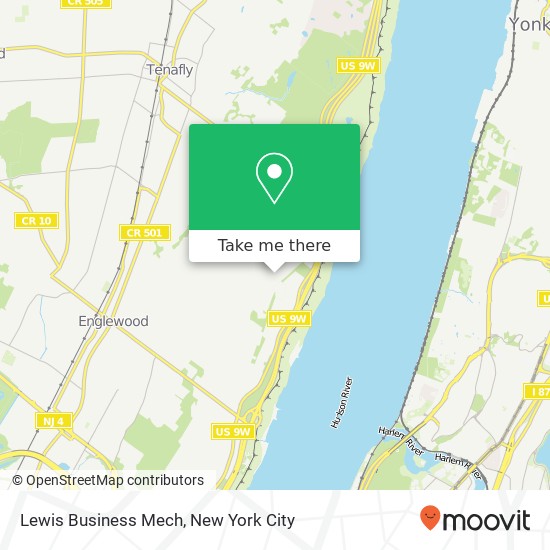 Lewis Business Mech map