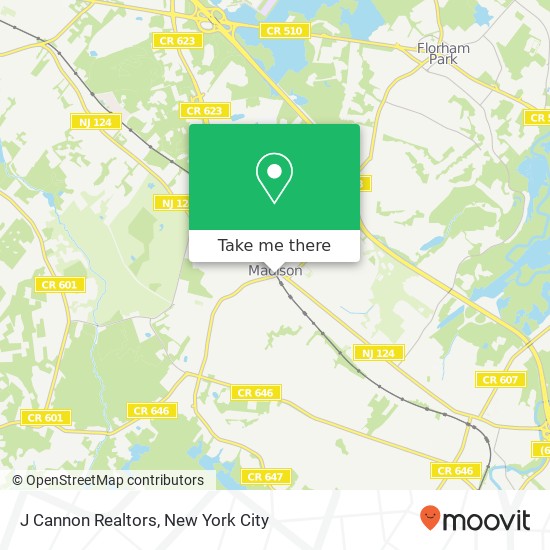 J Cannon Realtors map