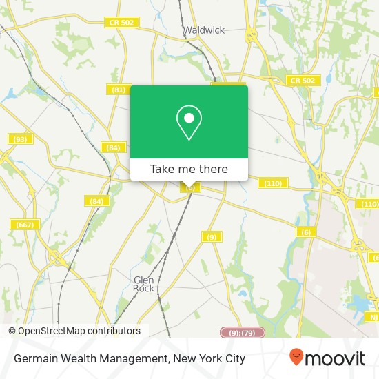 Germain Wealth Management map