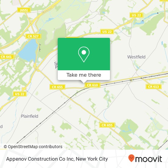 Mapa de Appenov Construction Co Inc