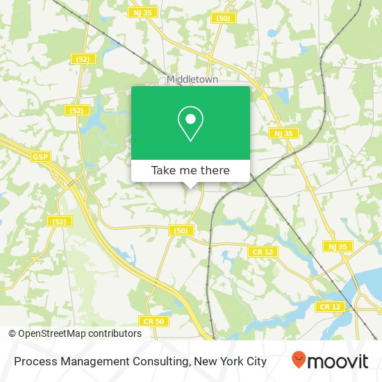 Process Management Consulting map