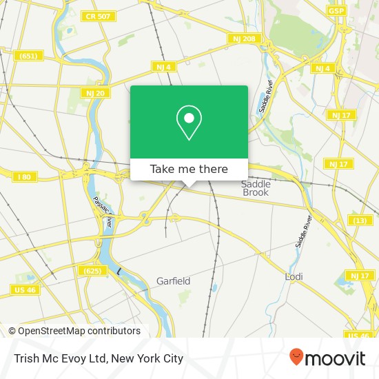 Mapa de Trish Mc Evoy Ltd