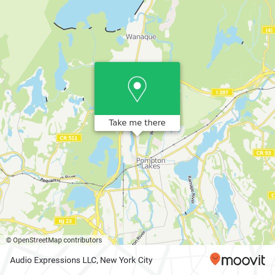 Audio Expressions LLC map