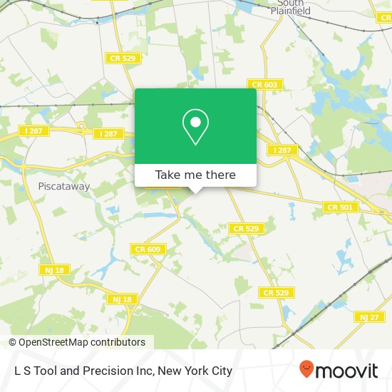 Mapa de L S Tool and Precision Inc