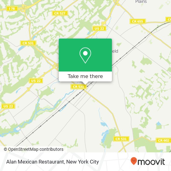 Alan Mexican Restaurant map