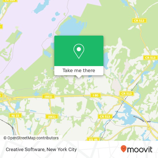 Creative Software map