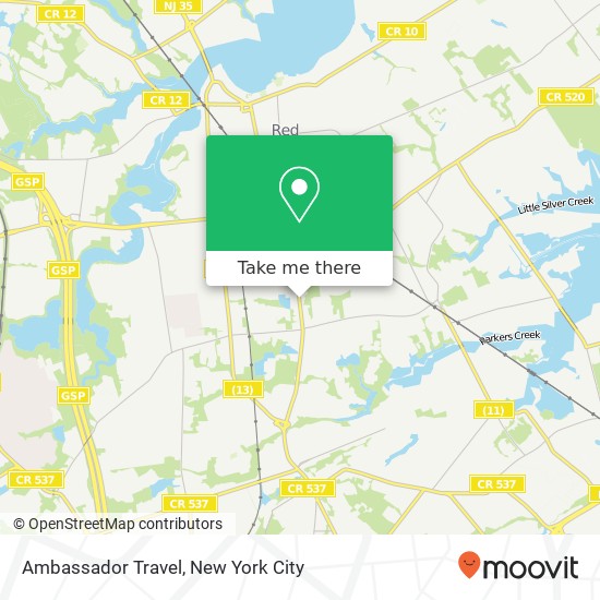 Ambassador Travel map
