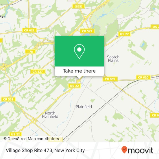 Mapa de Village Shop Rite 473