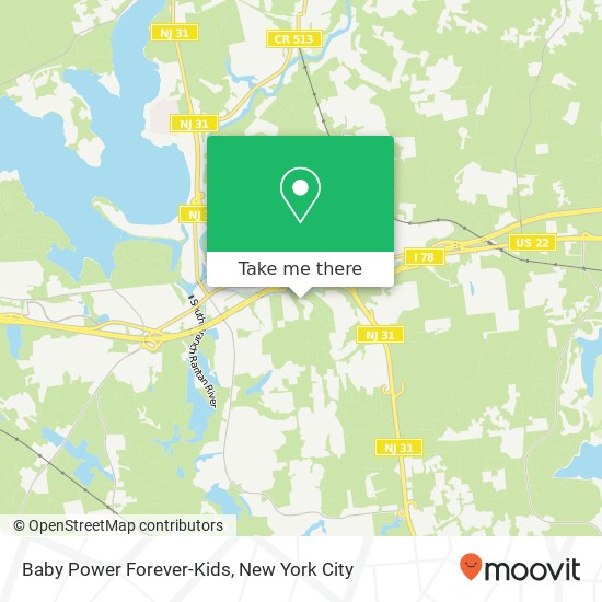 Mapa de Baby Power Forever-Kids