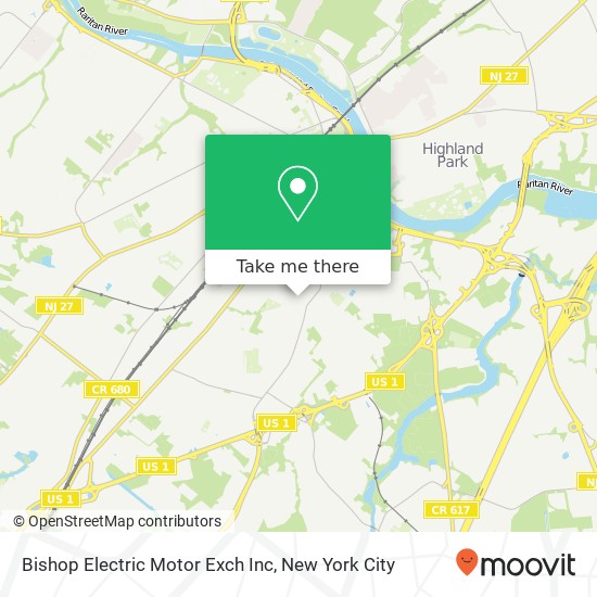 Bishop Electric Motor Exch Inc map