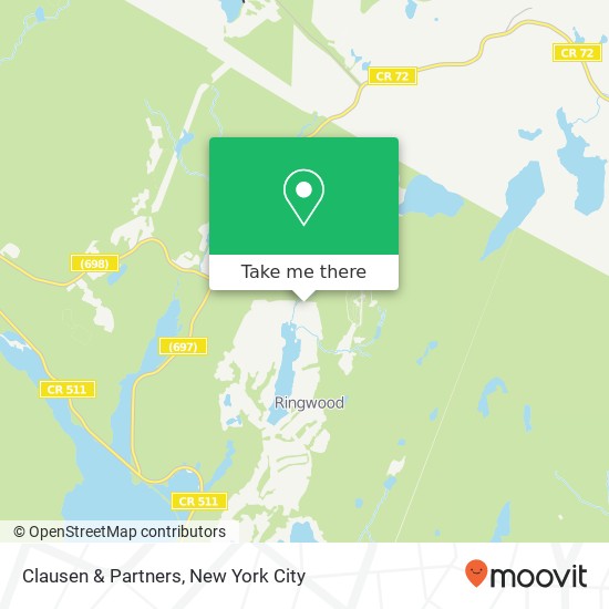 Clausen & Partners map