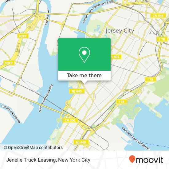 Mapa de Jenelle Truck Leasing