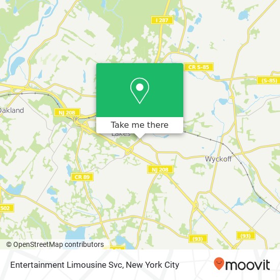 Mapa de Entertainment Limousine Svc