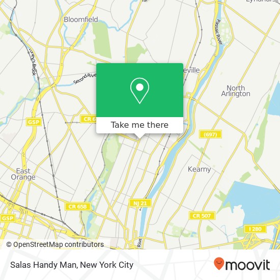 Salas Handy Man map