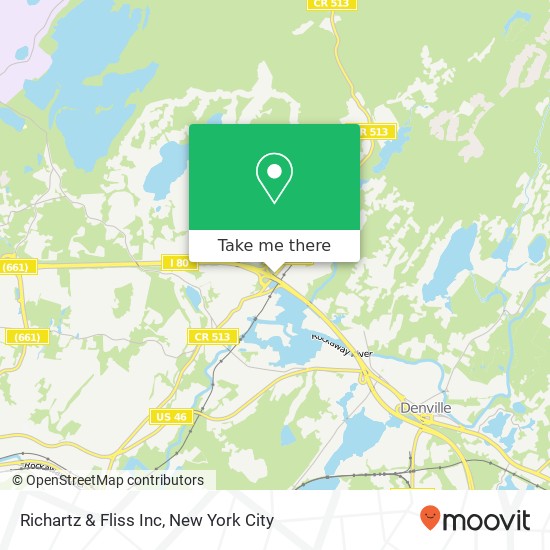 Richartz & Fliss Inc map