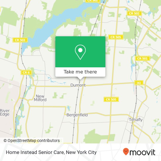 Home Instead Senior Care map