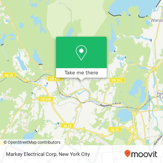 Markey Electrical Corp map