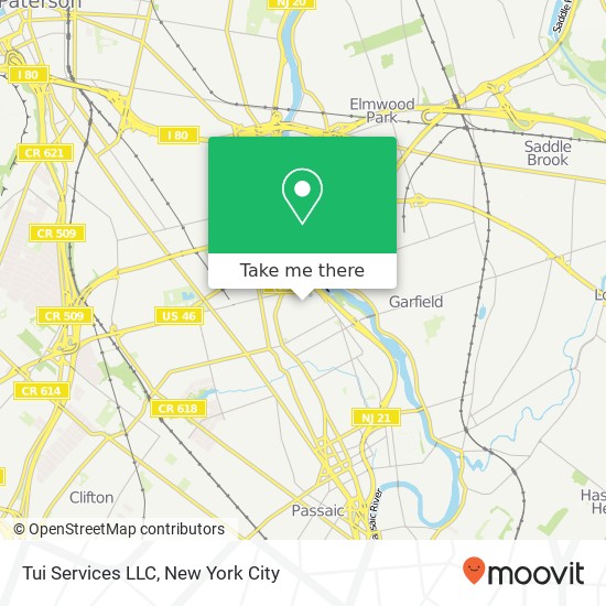 Tui Services LLC map