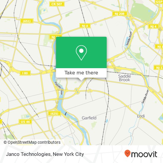 Mapa de Janco Technologies