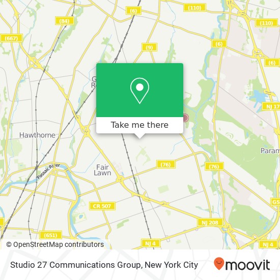 Mapa de Studio 27 Communications Group