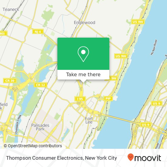 Thompson Consumer Electronics map