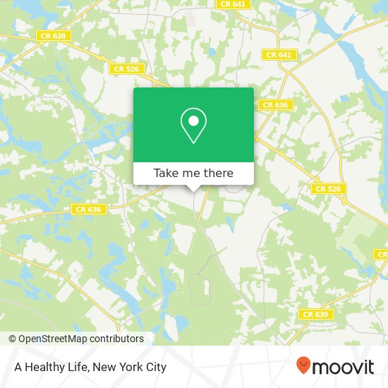 A Healthy Life map