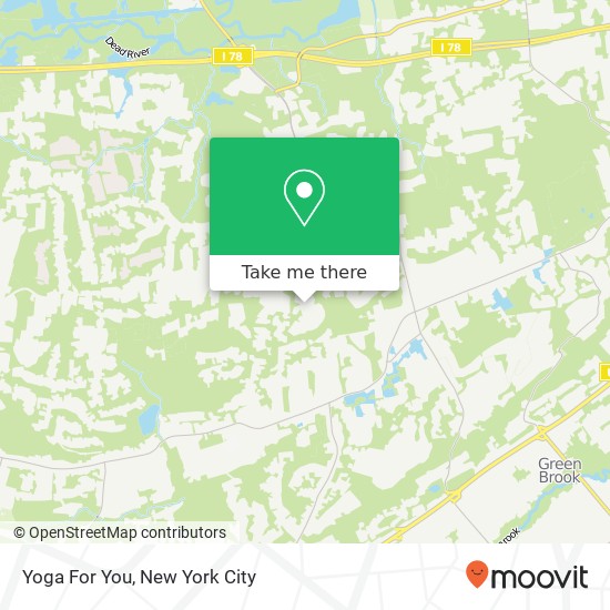 Yoga For You map