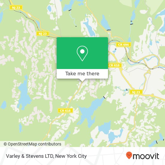 Varley & Stevens LTD map