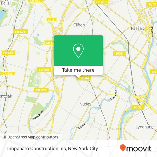 Timpanaro Construction Inc map