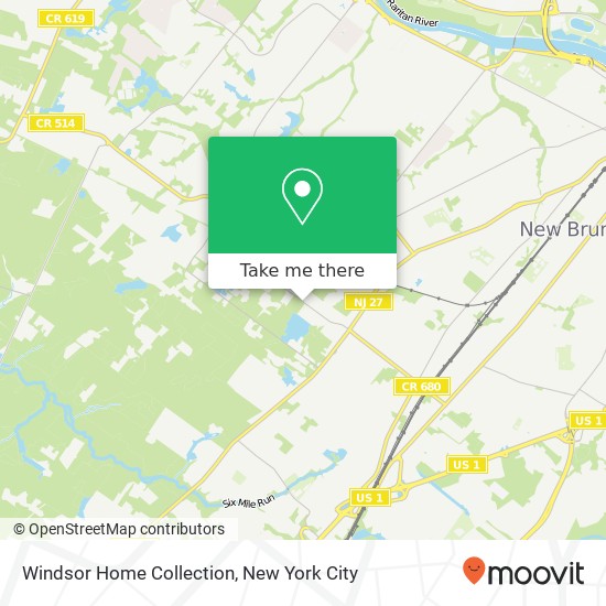 Mapa de Windsor Home Collection