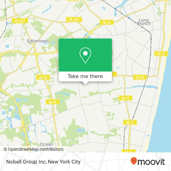 Nobell Group Inc map