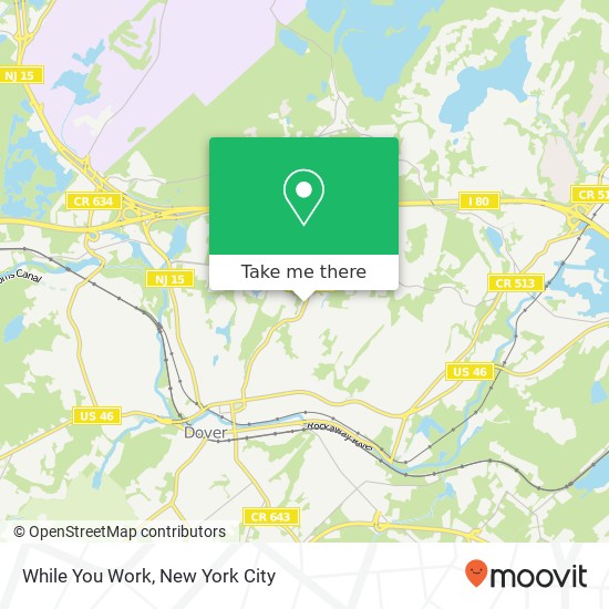 While You Work map