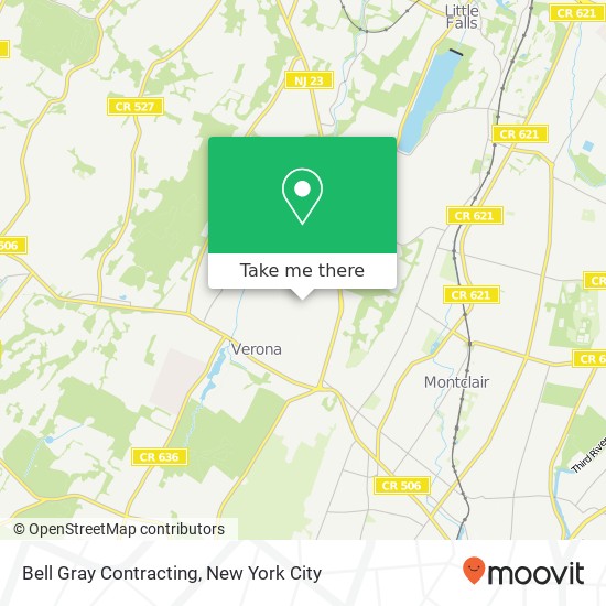 Mapa de Bell Gray Contracting