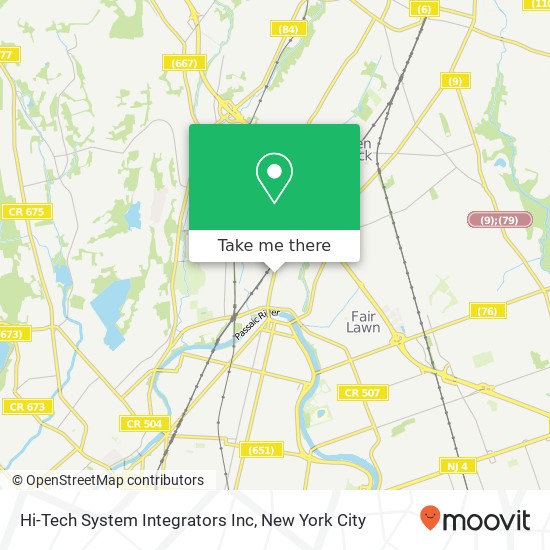 Mapa de Hi-Tech System Integrators Inc