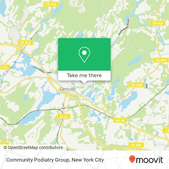 Mapa de Community Podiatry Group