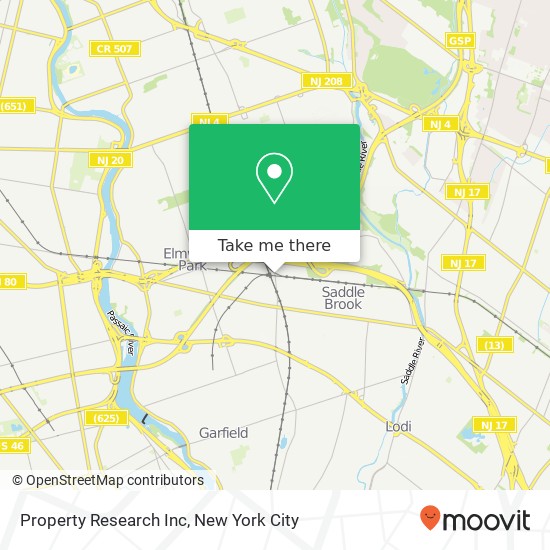 Property Research Inc map