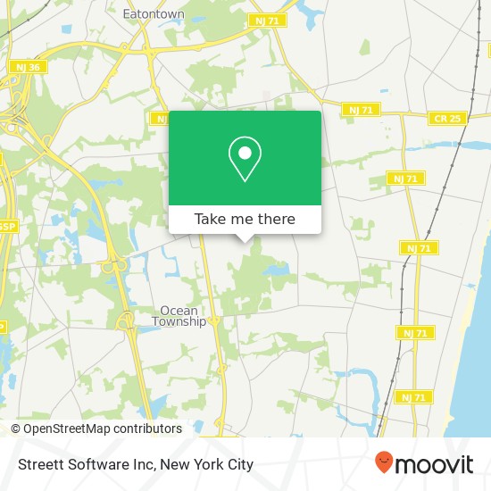 Streett Software Inc map