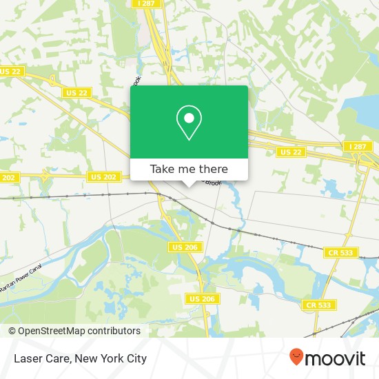 Laser Care map