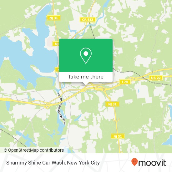 Shammy Shine Car Wash map