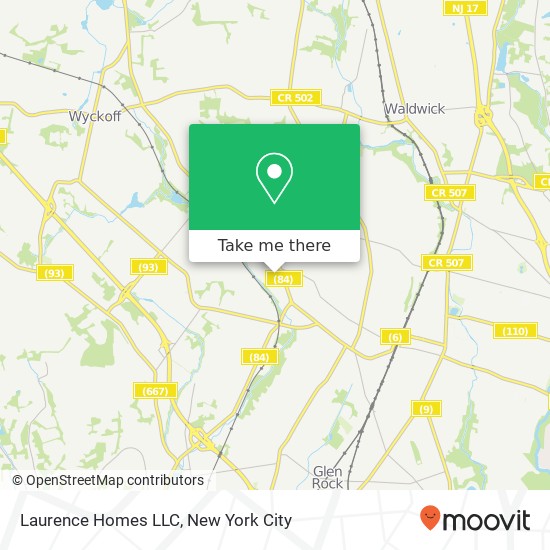 Laurence Homes LLC map