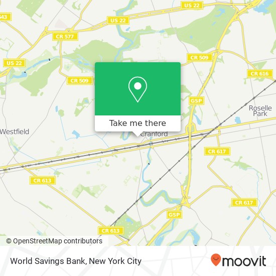 World Savings Bank map